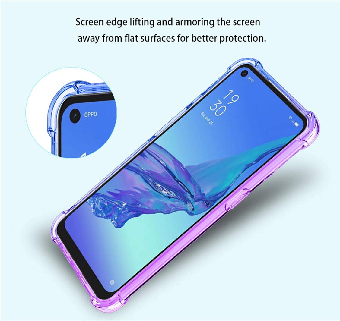 Custodia Cover per Oppo A53S in TPU silicone morbida e trasparente