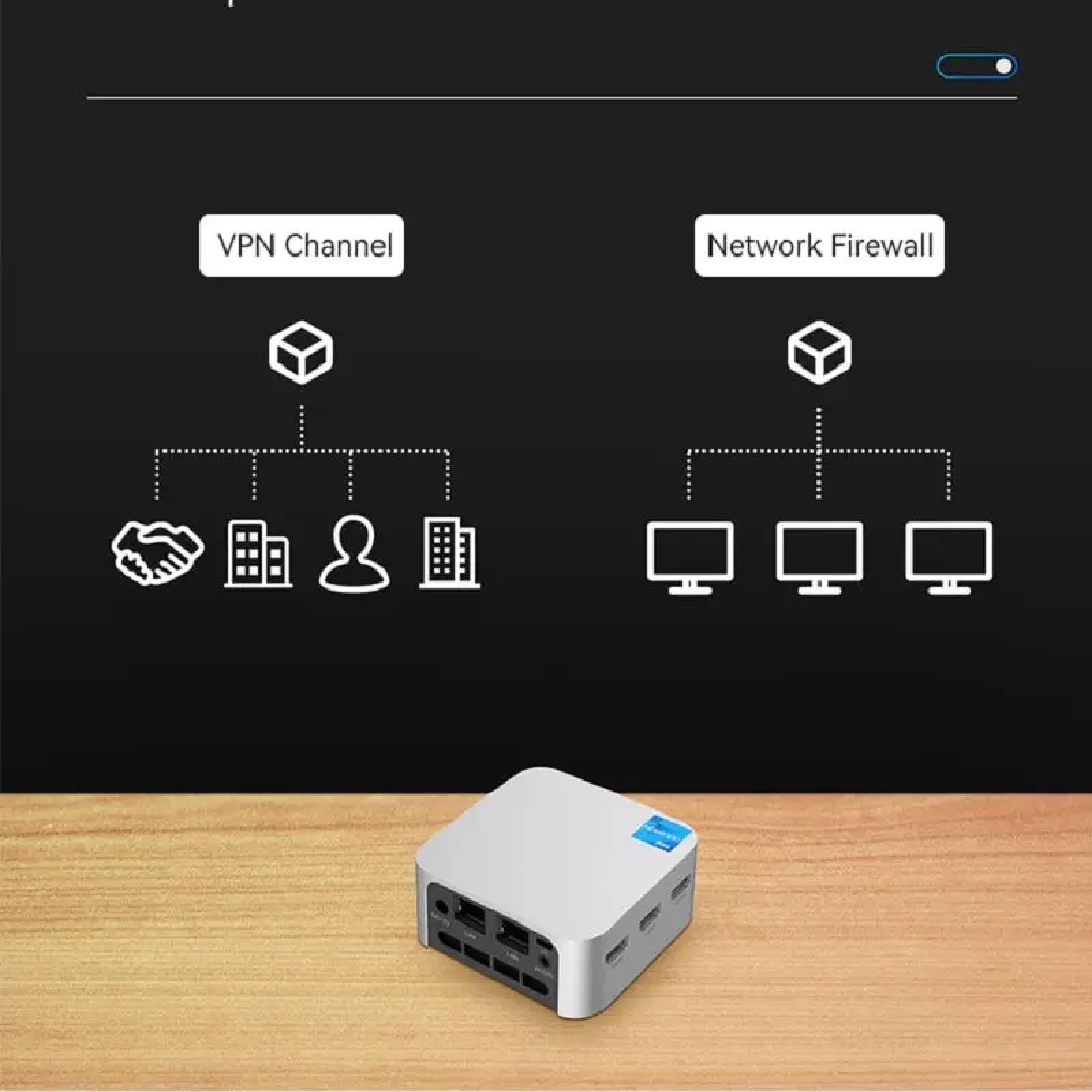 【ミニPC Alder Lake N100 16GB+256GB】 Mini PC Alder Lake N100 Quad-Core, Win 11 Pro, 4K UHD Support
