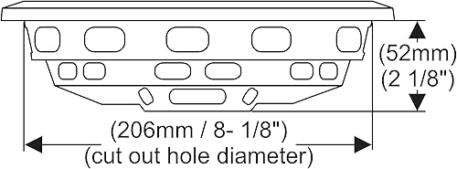 Miniatura 10 de Earthquake Sound X84SWS Sistema de woofer poco profundo de 8 pulgadas subwoofers debajo del asiento con juntas, 4 ohmios (par)