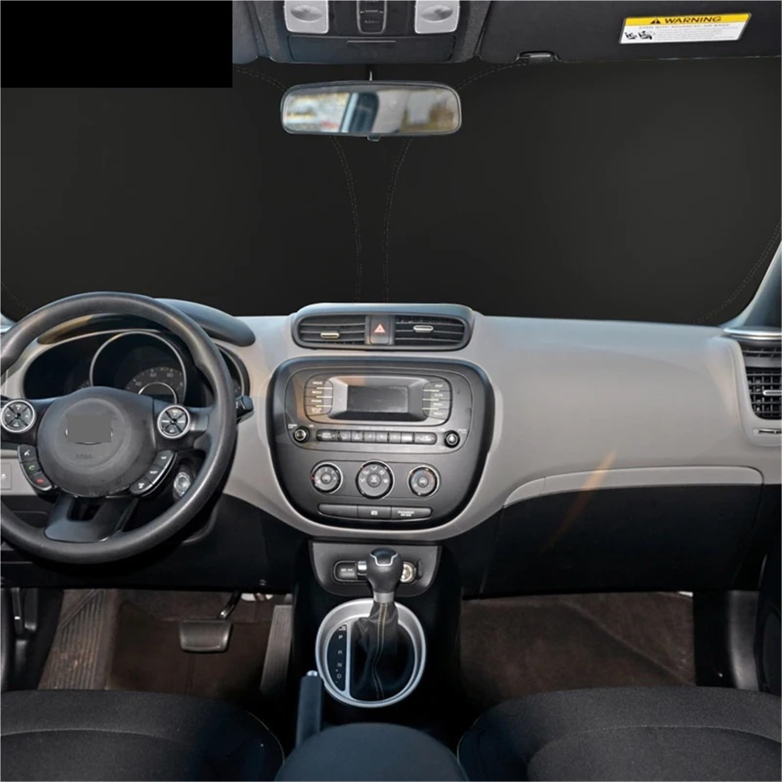 Pasuje do Kia Soul/EV MK2 2014-2023 Stylizacja samochodu Nano-Insulat Osłona przeciwsłoneczna na przednią szybę Osłona przeciwsłoneczna na przednią szybę