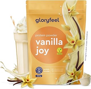 Proteine in Polvere Vegane 1 kg, 22 g Proteine, Gusto Vaniglia, Proteine Vegetali Isolate in Polvere di Pisello, Fagiolo e Girasole, Aumento e Crescita Muscolare*, senza Glutine, Zucchero e Lattosio