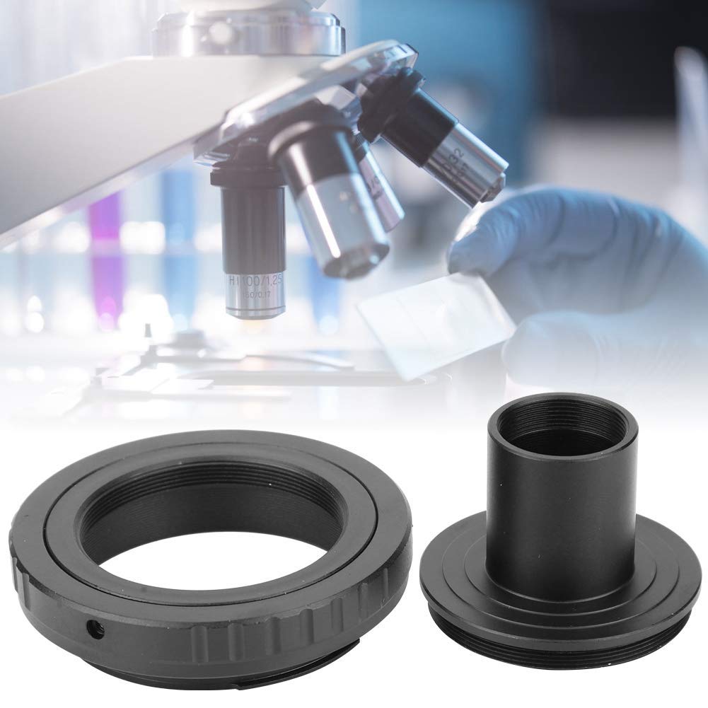 Bindpo T2-EOS Microscope Adapter with M42 Thread, 23.2mm T-Mount Microscope Eyepiece Converter to Canon EOS Mount SLR Camera - Image 4