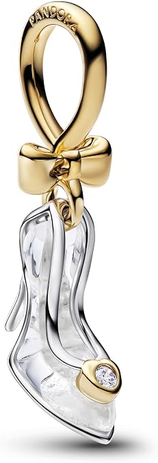 PANDORA Moments 764327C01 Disney Princess Cinderella Shoe Charm in ...