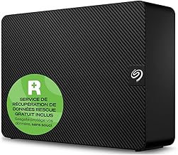 Seagate Expansion Desktop 6To, Disque Dur Externe HDD, 3.5 pouces, USB 3.0, PC & Notebook, Services Rescue (STKP6000400)