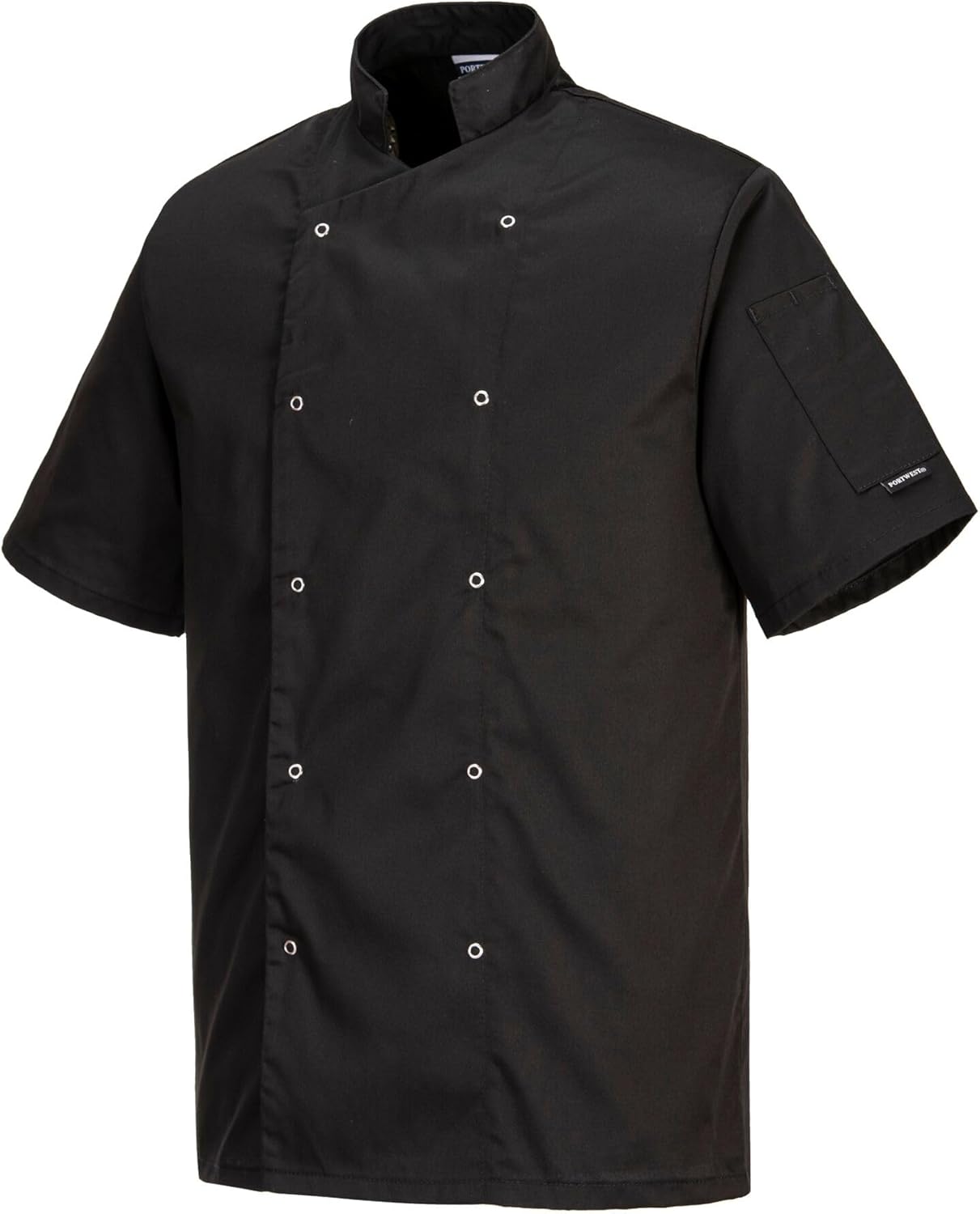 Portwest C733 Cumbria Chef Jacket - Lightweight Short Sleeve Comfort Workwear