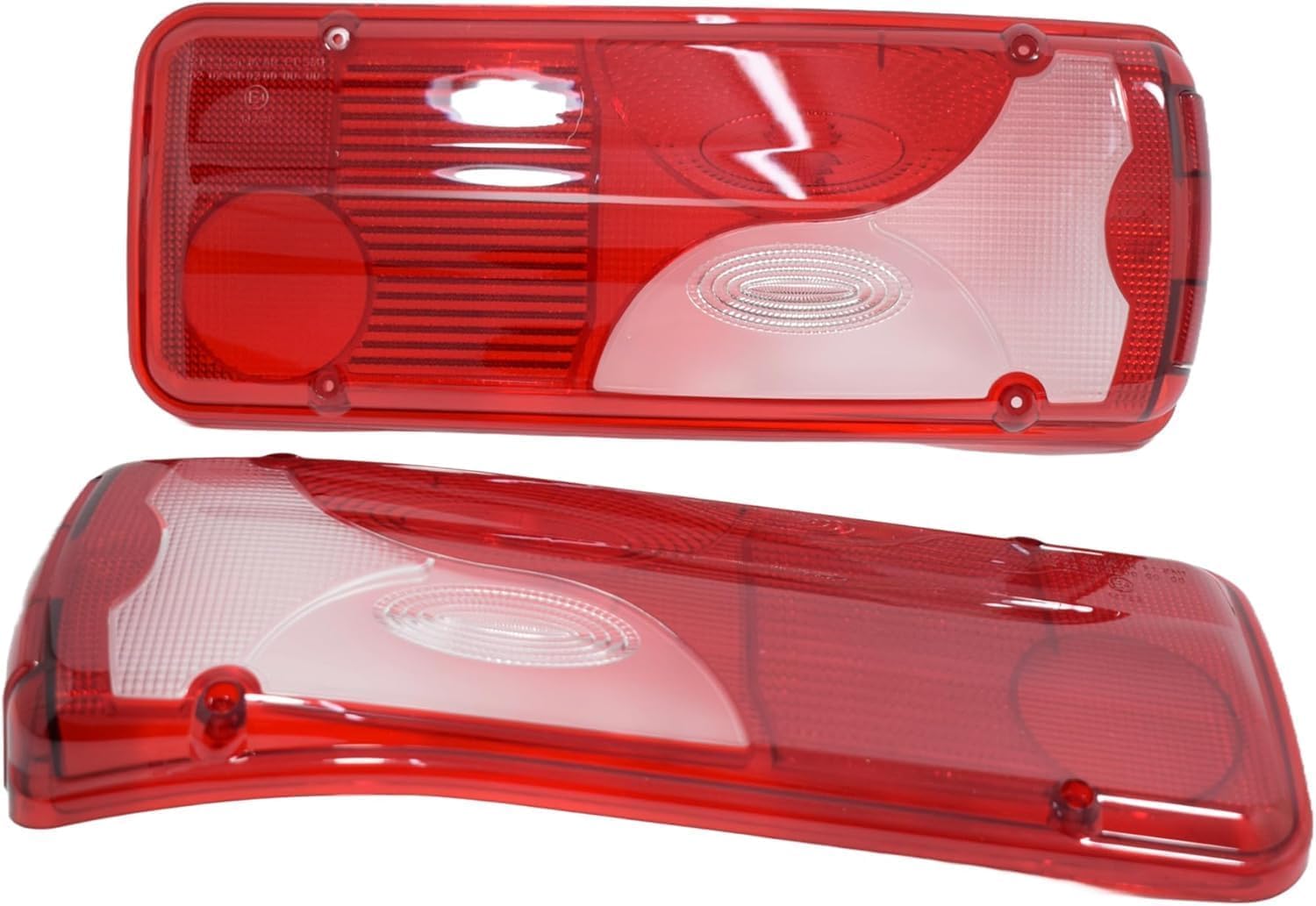 2 x lenti di ricambio per fanali posteriori, compatibili con MAN TGA TGL TGM TGS TGX, Mercedes Sprinter 906, VW Crafter, camion, rimorchi, pianale 0008262156 2E0945111