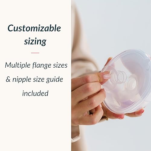 Miniatura 5 de Ameda GLO - Extractor de leche portátil  Extractor de lactancia portátil  Manos libres, portátil, eléctrico, inalámbrico, grado hospitalario