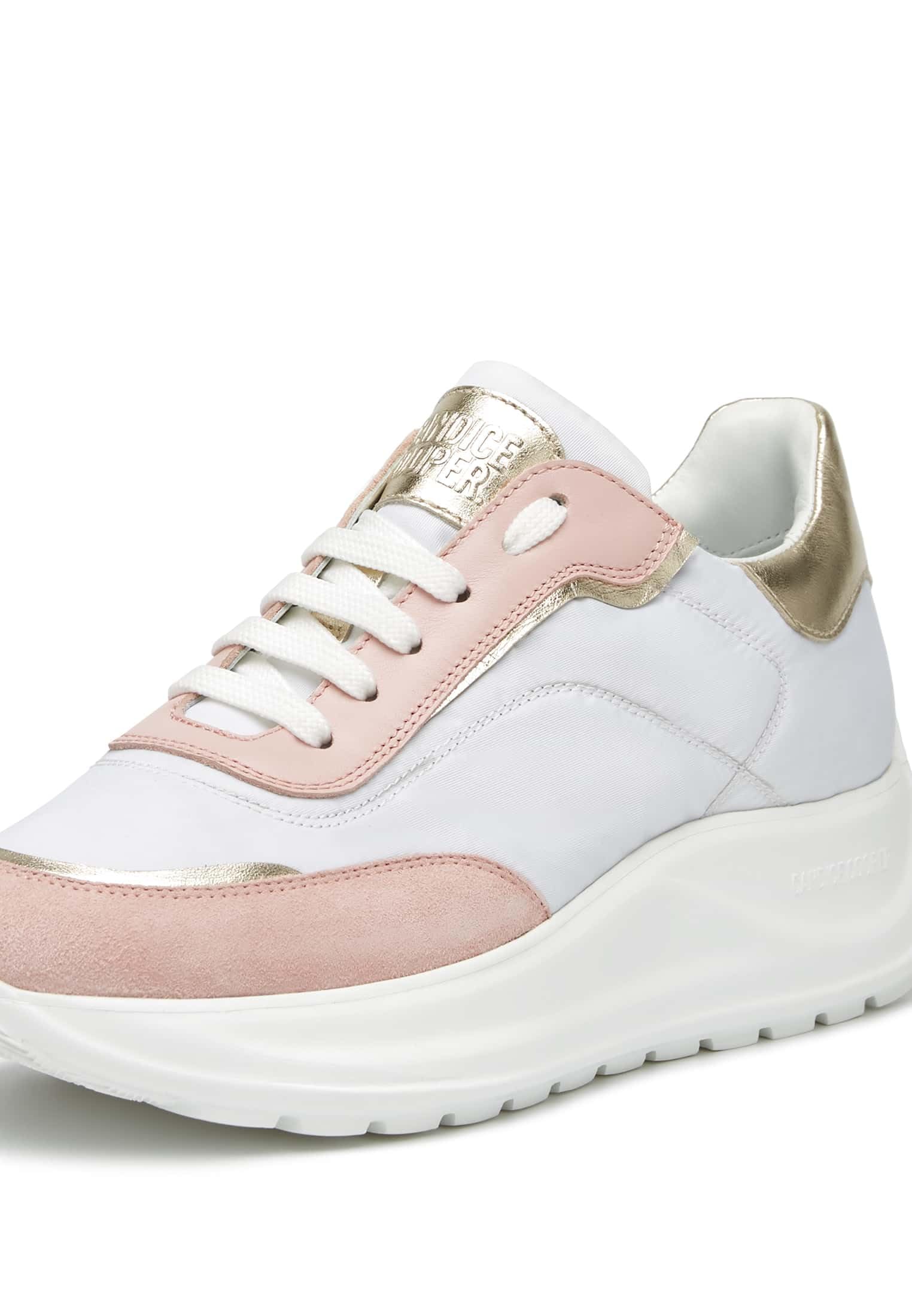 Candice Cooper Spark 010-Baskets en Cuir-Blanc