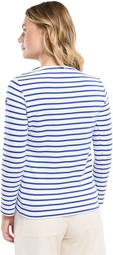 Armor Lux 4277, Camiseta de Manga Larga Para Mujer, Multicolor (Dw5 Blanc/Étoile
