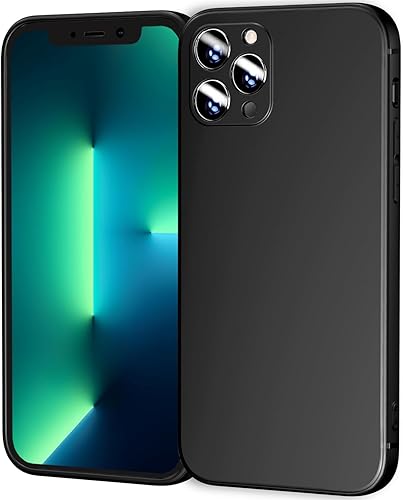 Vista 230 de TENOC Funda para teléfono compatible con iPhone 13 Pro Max, funda transparente a prueba de golpes protectora delgada para 6.7 pulgadas