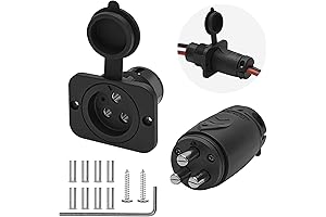 Battery Tender Trolling Motor Plug & Receptacle, 70 Amp