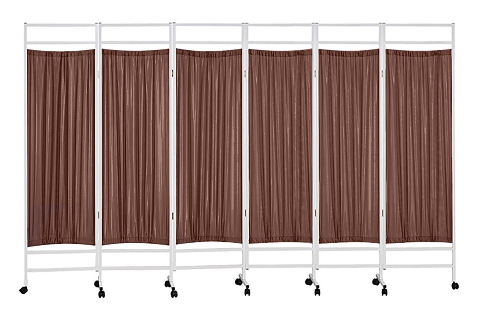 Paravent médical portable 6 pièces pour bloquer les regards indiscrets