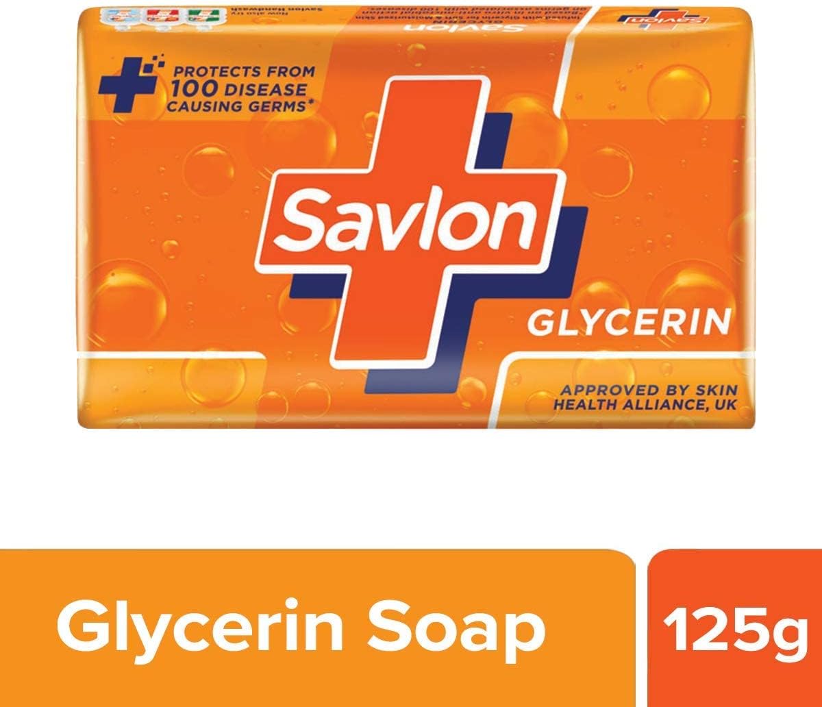 Savlon Glycerin Soap, 125g