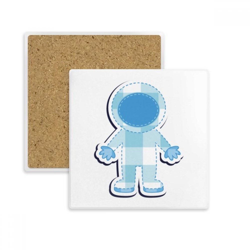 Univers et Alien Astronaute Coaster Porte Absorbent Pierre pour tasse de thé