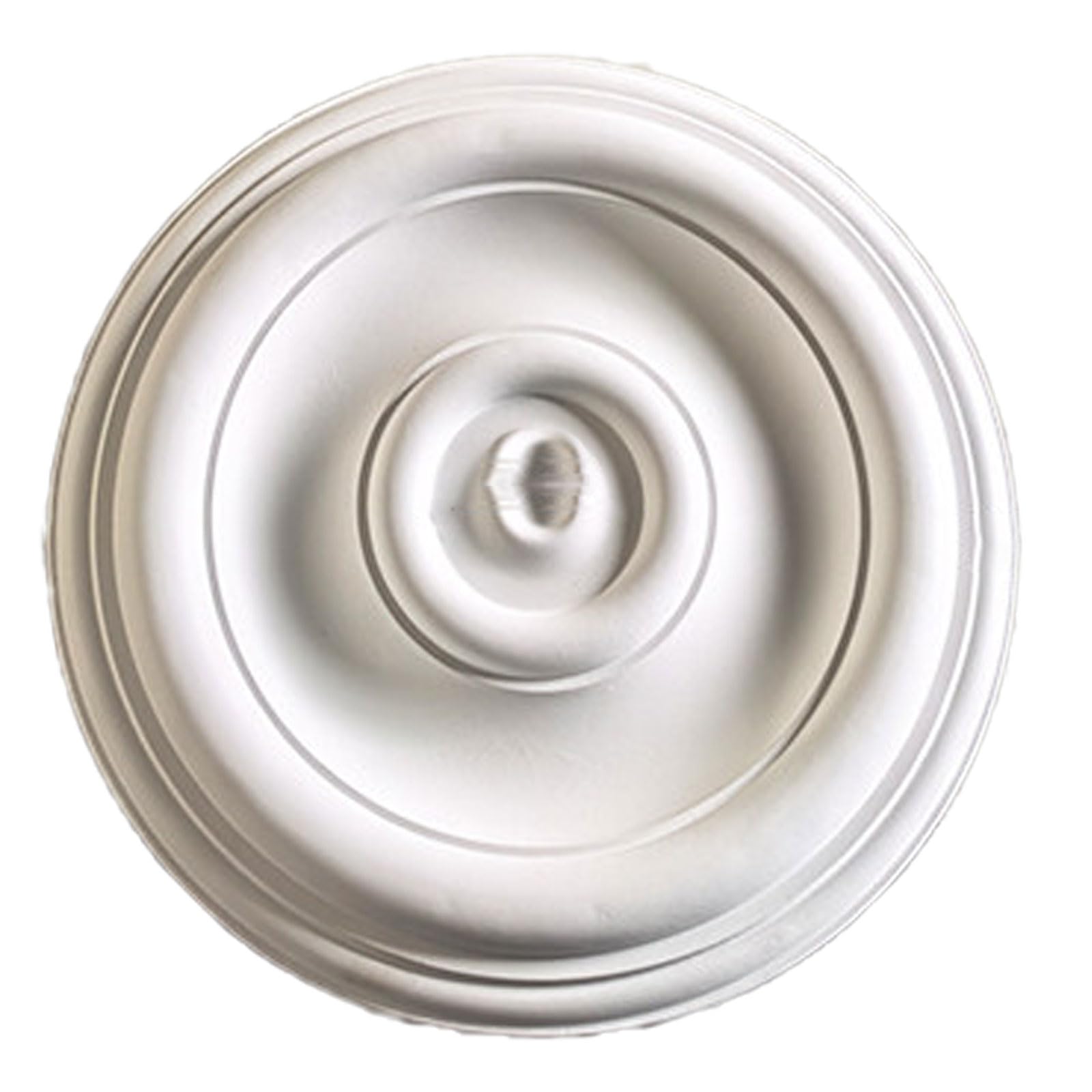 Foelanne White C Decorative White Pu Chandelier Ceiling Medallion 27-66Cm(,60Cm)