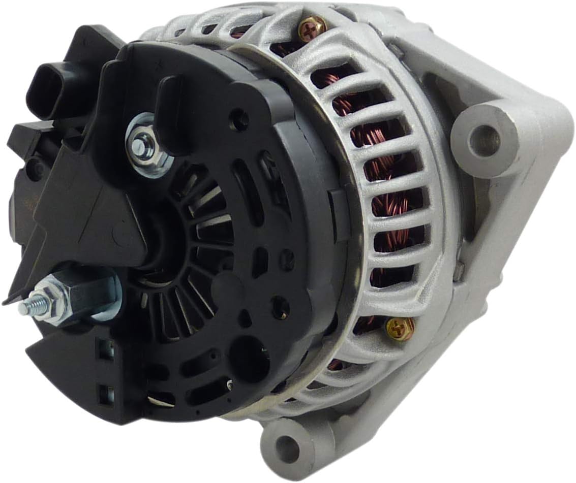 New Premium Alternator Compatible with Chevrolet Avalanche 1500 Cadillac Escalade V8 5.3L Silverado Suburban Tahoe Sierra Yukon Replaces 0-124-525-072 0-124-525-104 10371020 15128978 15200269