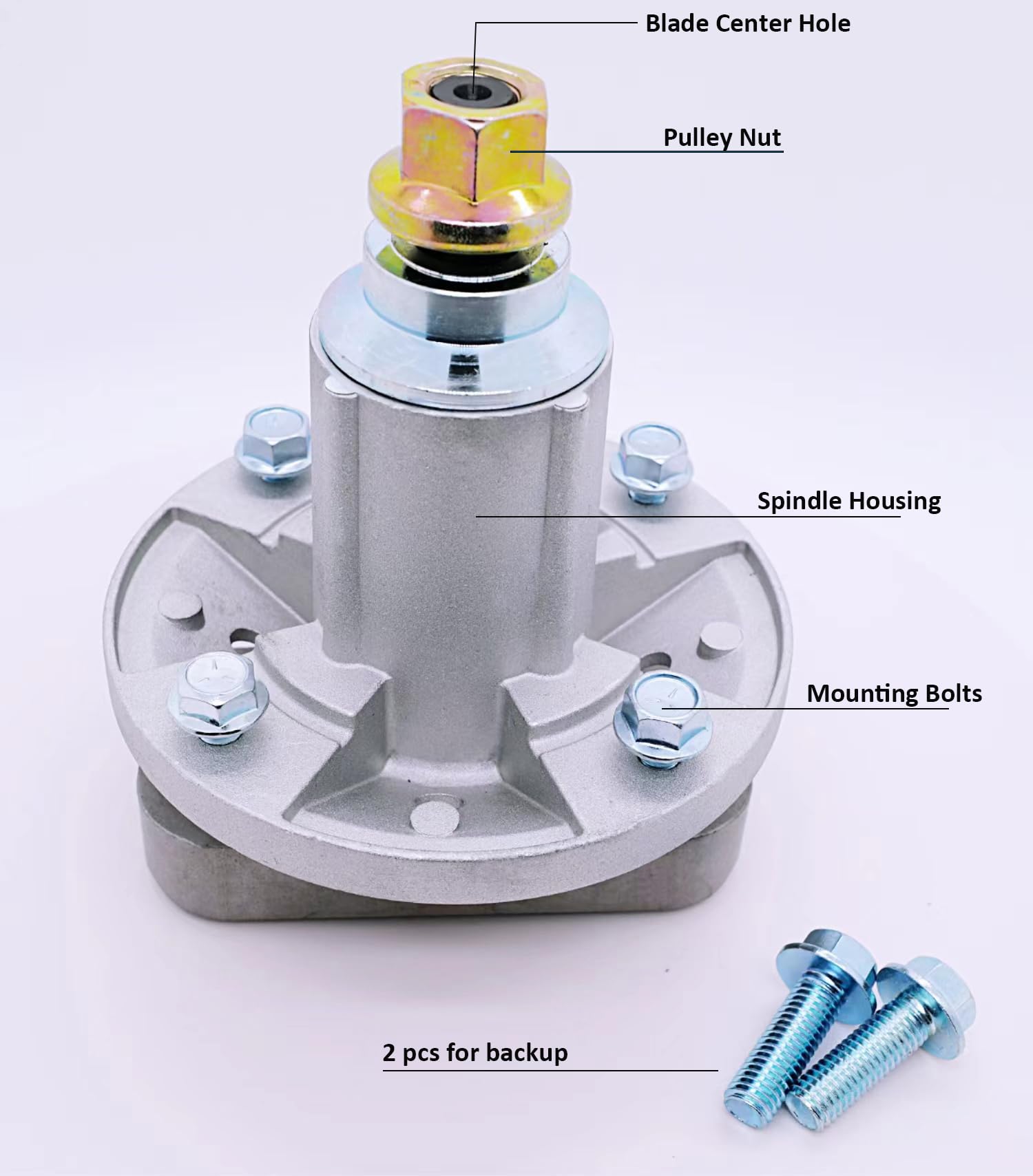 Spindel-Set Für John Deere Rasenmäher – Passt Auf L100, L110, L120, L130 Modelle, 3 Stück