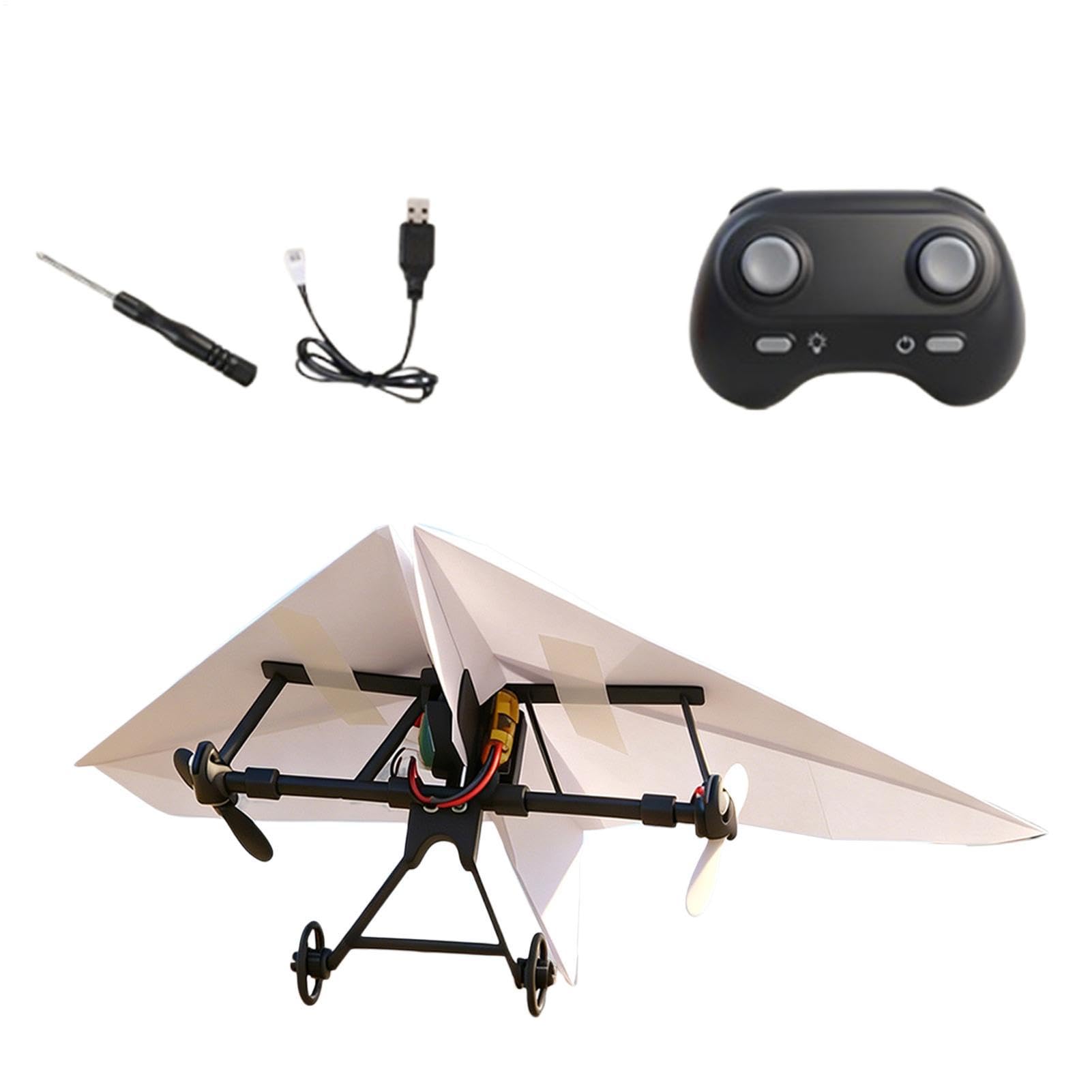 Yukunuk RC Paper Airplane Motor Kit Electric Plane Toy