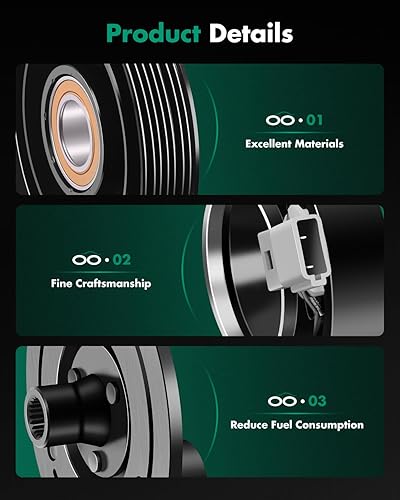 Miniatura 6 de SCITOO Embrague del compresor del aire acondicionado para Ford Ranger para Mazda B2300 2.3L 1990-1997 CO 101610C