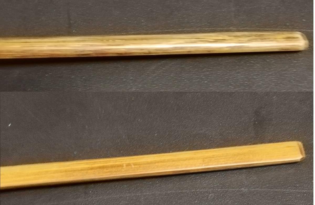 Amazon.co.jp: 茶道家出品 江戸時代 茶杓2 得水作 八十本之一