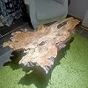 skilled hands Live Edge Center Table Rustic Coffee Table Natural Olive Tree Solid Wood Farmhouse Table I