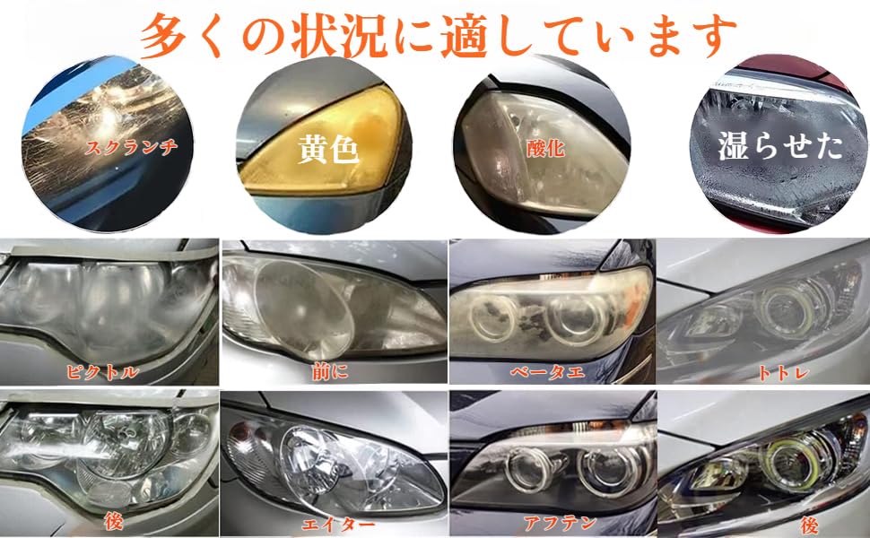 Amazon.co.jp: ヘッドライトスチーマー ライトクリーナー コーティング