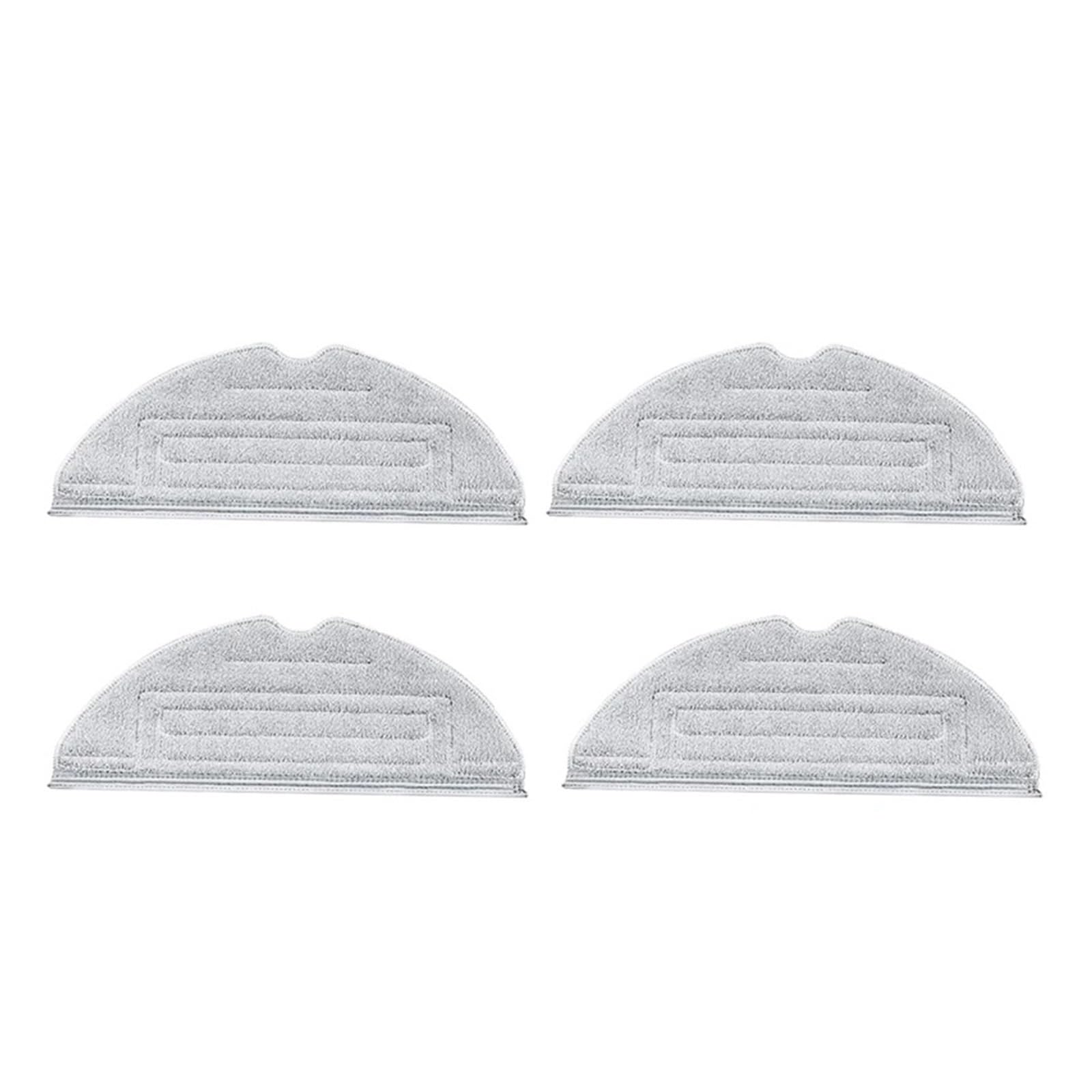 Mop Cloth For Roborock S8 S8+ / S7 S7+ S7 Max Ultra S7 MaxV S7 MaxV Plus S7 MaxV Ultra Robot Vacuum Cleaner Mop Pads Spare Parts(4pcs)