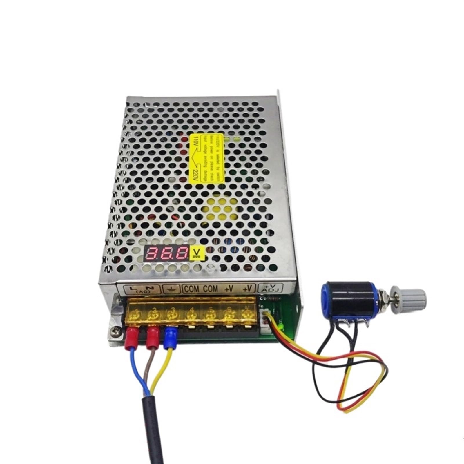 Regulowany zasilacz impulsowy DC, wyświetlacz cyfrowy 72 W, 100 W, 120 W, 150 W, AC 220 V, 110 V, DC 12 V, 24 V, 36 V, sterownik LED (0-12 V 10 A)