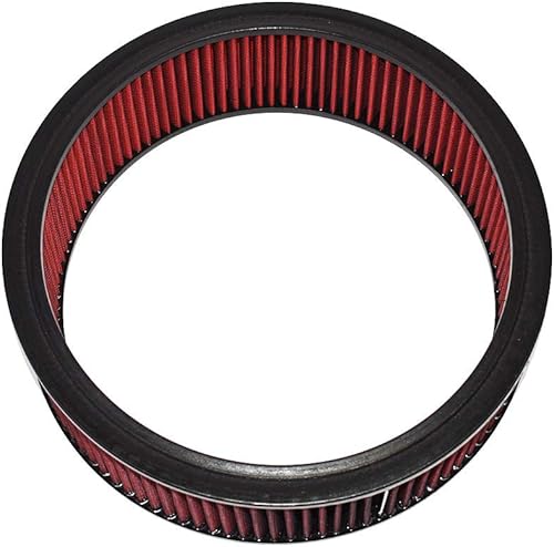 Miniatura 4 de A-Team Performance - Elemento de filtro de aire limpiador de aire de alto flujo, lavable y reutilizable, fibra de algodón redonda, compatible con