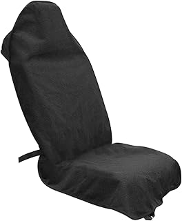 車のシートタオルカバー 防水 車のシートタオルプロテクター 調節可能な伸縮性ストラップ付き 滑り止め 通気性 フロント リア オートシートカバー