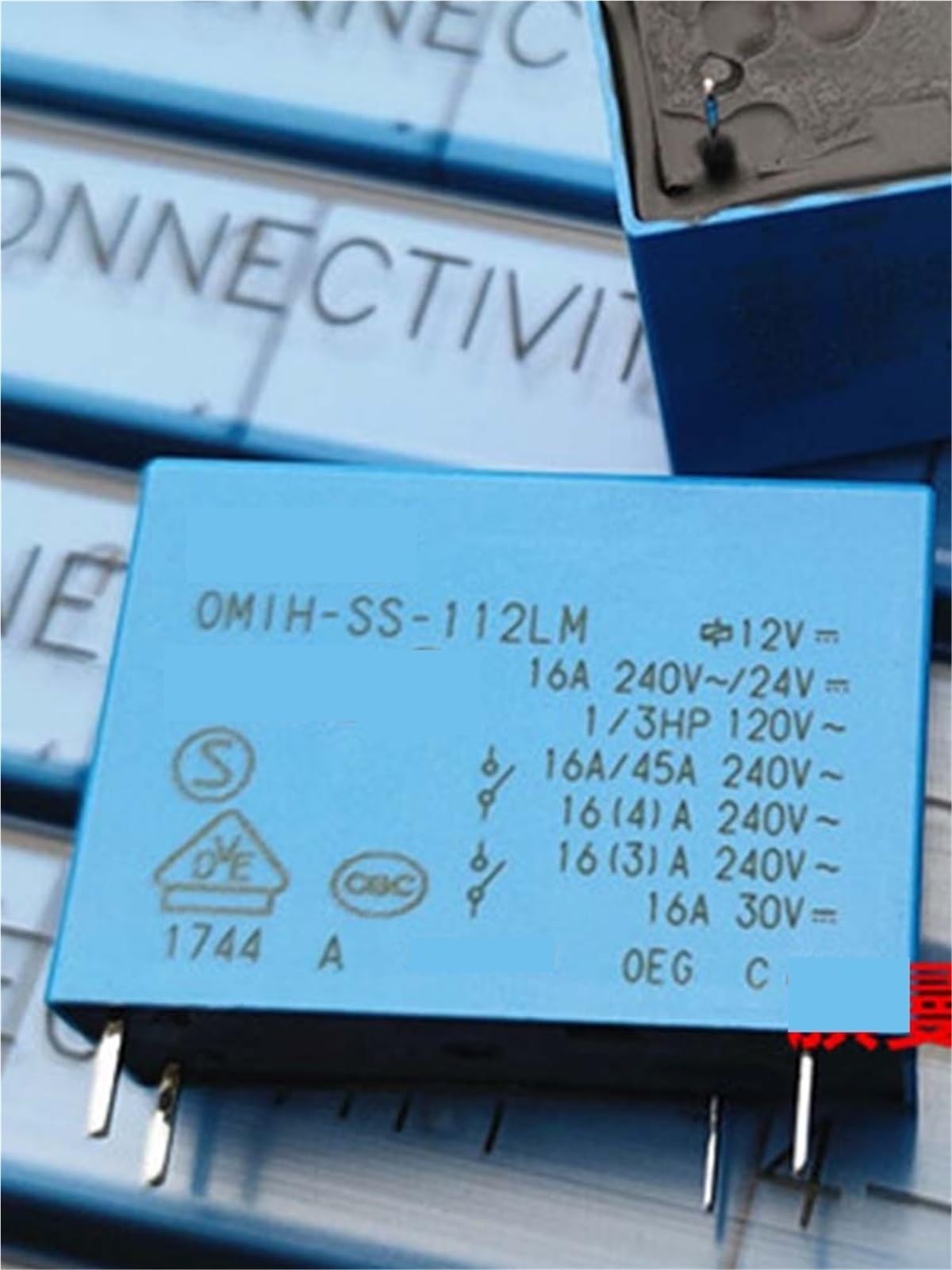 Relais 12 V OMIH-SS-112LM à haute performance de commutation x2 - 2