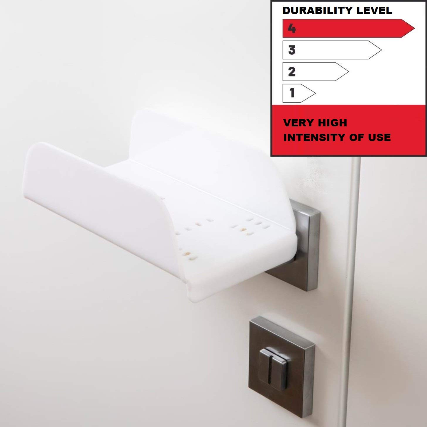 LEVIATAN ONE Contactless Door Handle, White, 1 piece - Image 4