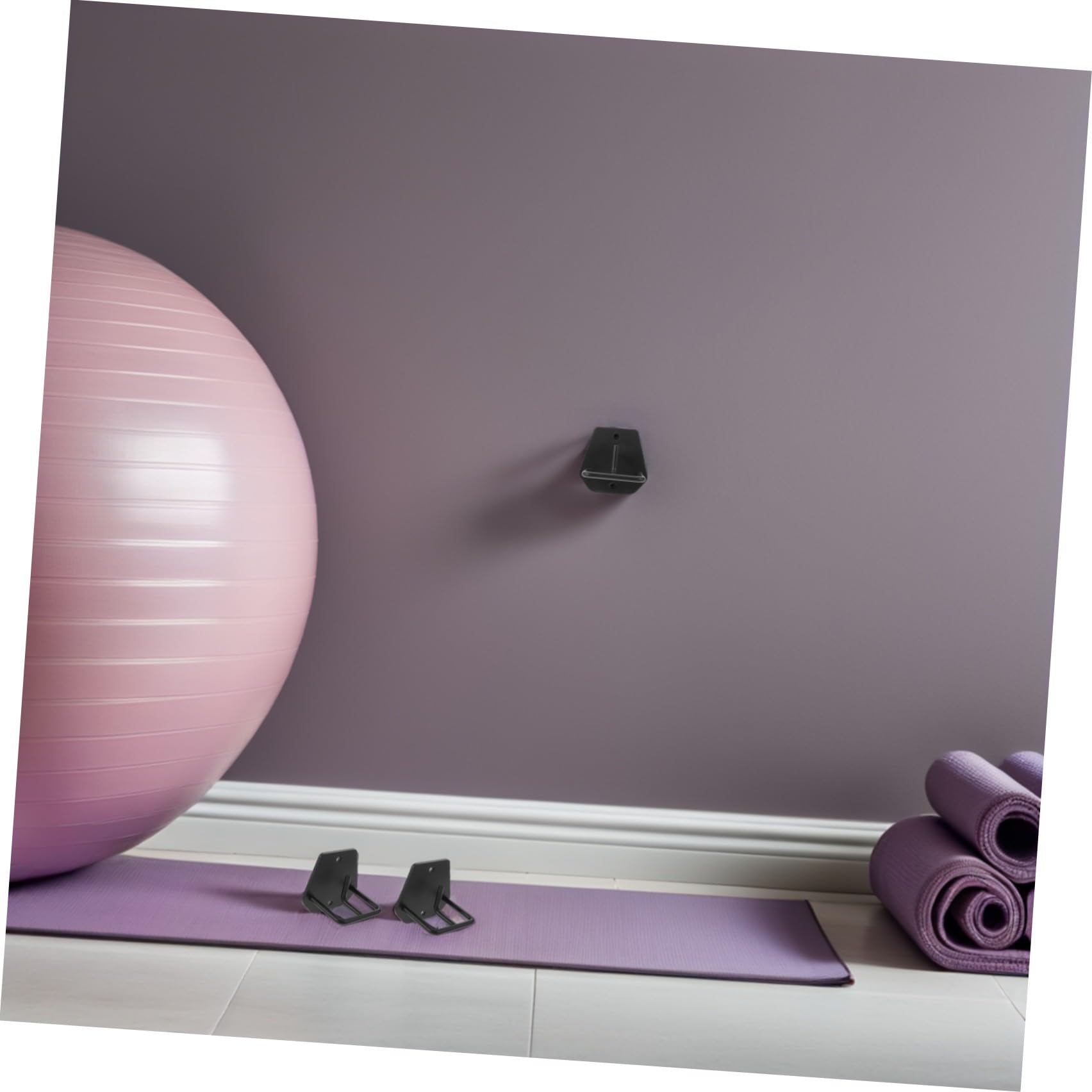 Gatuida Anclaje de Pared para Banda de Resistencia 3 Unidades Sistema Ajustable Soporte Seguro para Entrenamiento de Fuerza en Gimnasio y Fitness en Casa