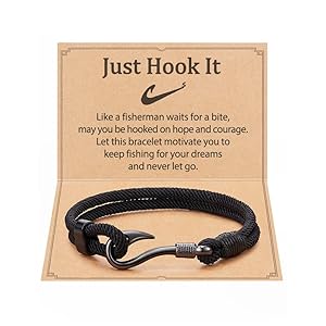 Black Bracelet for Men Husband Dad ...