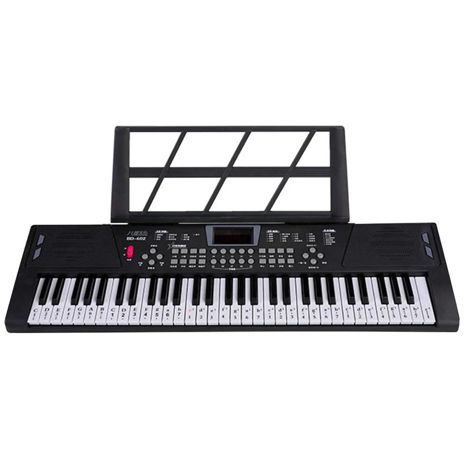 Profesjonalne Pianino Elektroniczne 61 Klawiszowa Cyfrowa Klawiatura Muzyczna USB Z Wbudowanymi Dwoma Głośnikami Pianino Elektroniczne
