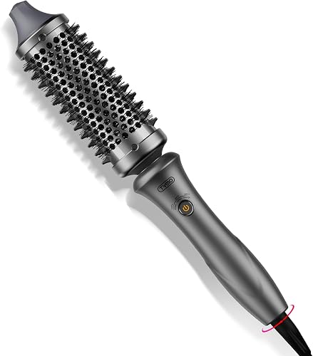 TYMO Thermal Brush Curling Brush, STYLUX 1.7" Heated Round for Blowout Look