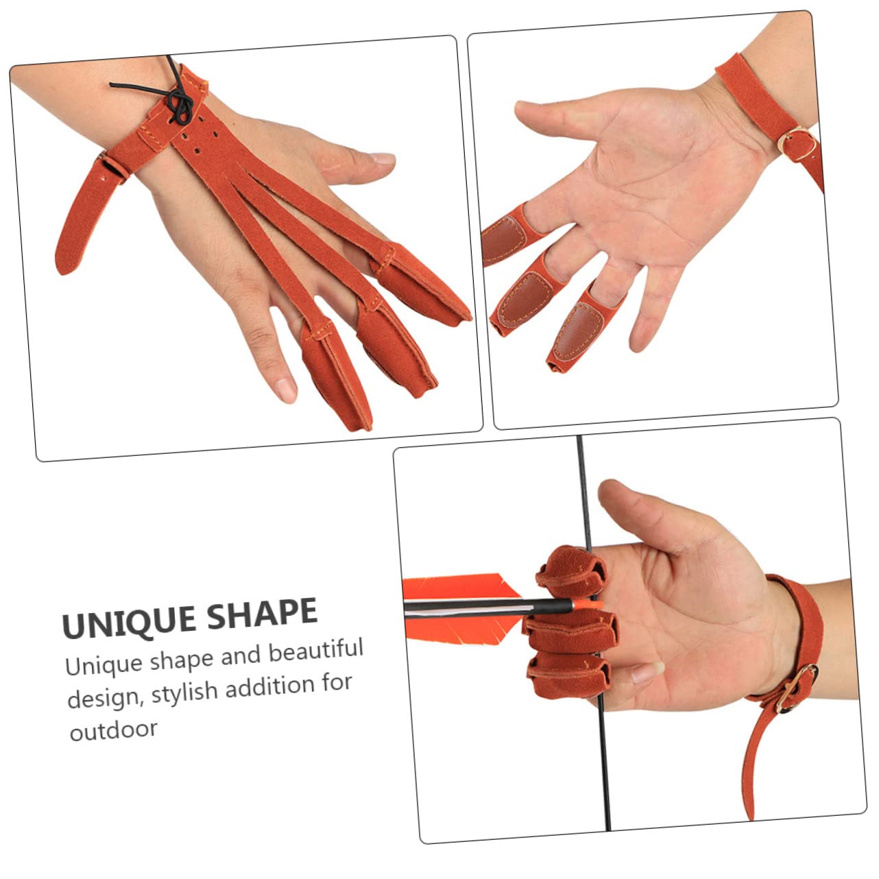 Unique Design Shooting Guard Glove Accessories and Remove Hand Protector Finger Gloves