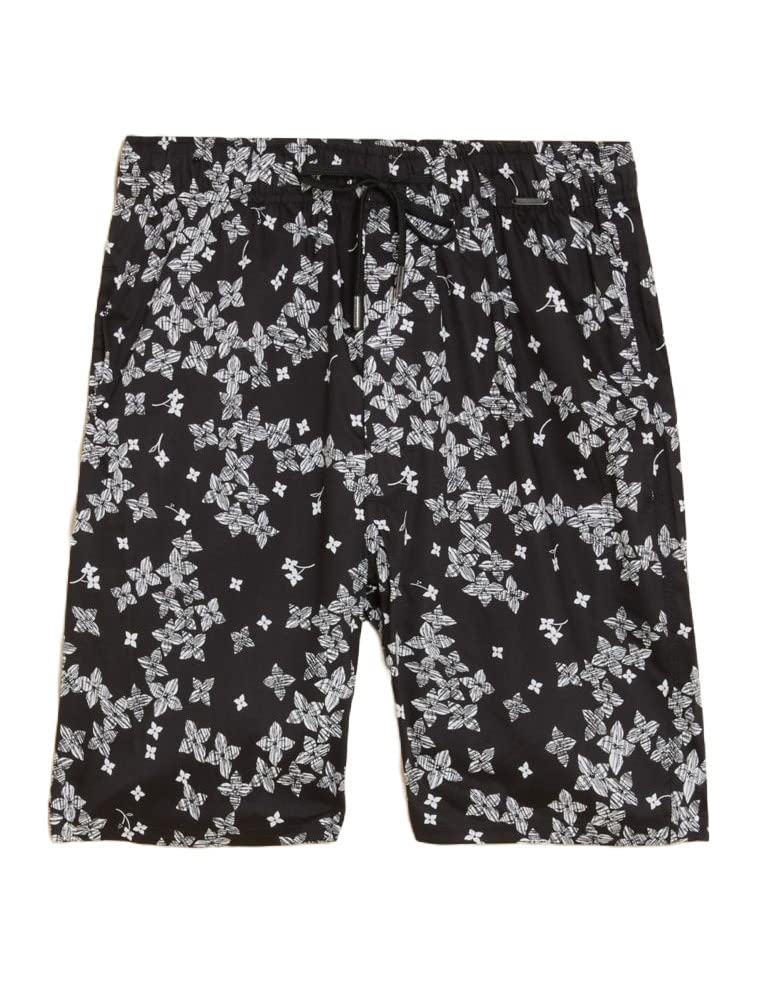 Image of Marks & Spencer Men's Cotton Solid Pajama Set