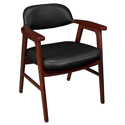 Regency 476 Mid-Century Modern Accent Chair – Mahogany Beech Wood