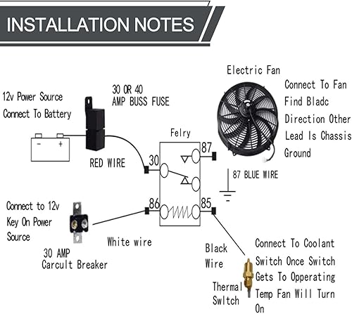 Miniatura 7 de Ventilador delgado de empuje eléctrico para radiador ventilador de refrigeración de 12 V kit de montaje universal