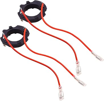 H7 LED Adapter, 1 Pair H7 LED Bulb Retainer Clip H7 LED Light Bulbs Adapter Retainer Holder Socket