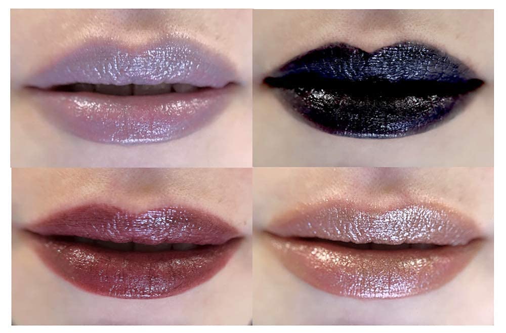 Concrete Minerals Lip Tints, Nourishing Formula With High Color Payout, Longwear, Cooling Sensation Of Peppermint, 100% Vegan and Cruelty Free, Handmade in USA, 0.6 Ounce Total (Smoke & Mirrors)