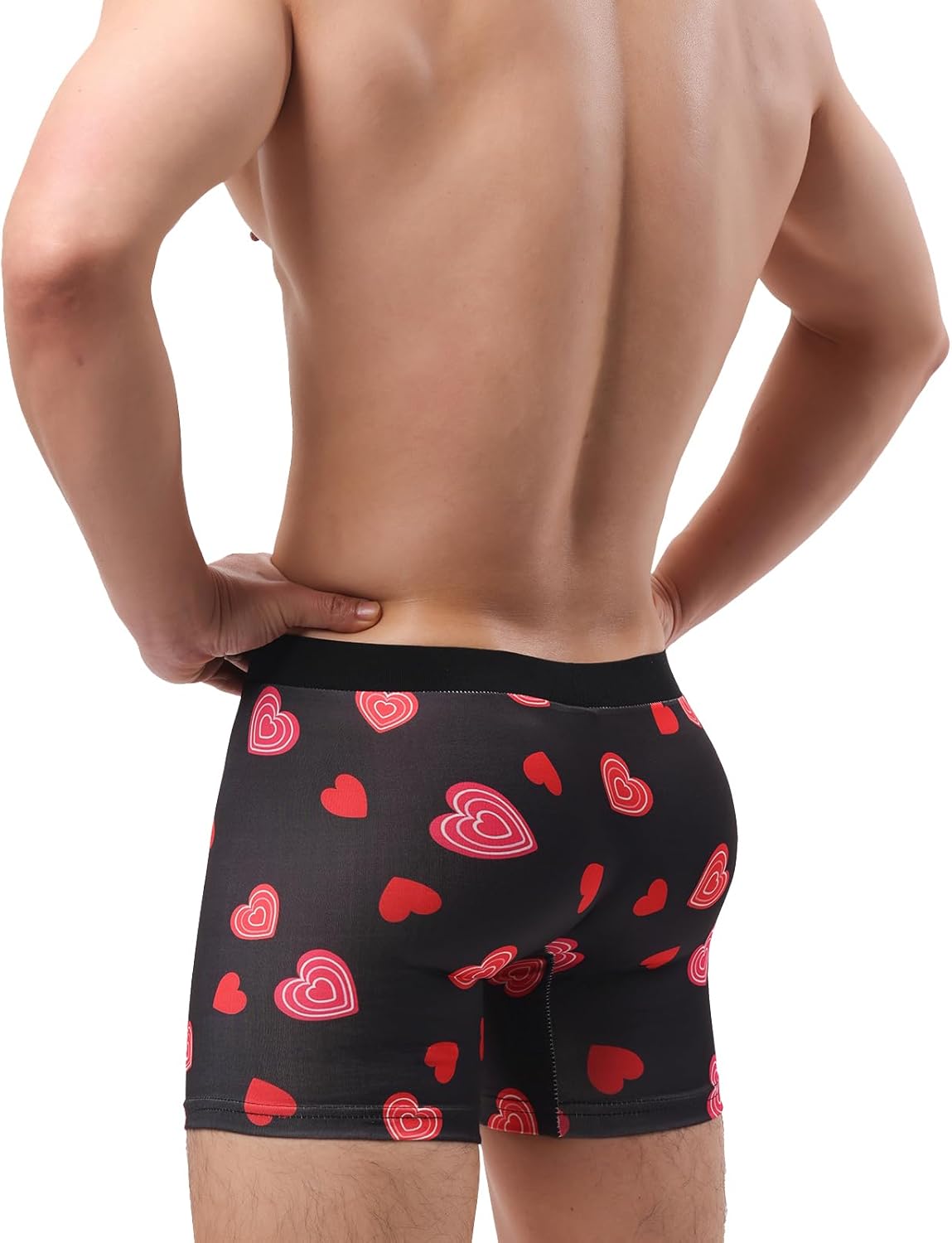 Evankin I Love My Girlfriend or Wife Boxer Briefs, Men Funny Novelty Heart Boxers, Valentines Gift for Men - Image 4