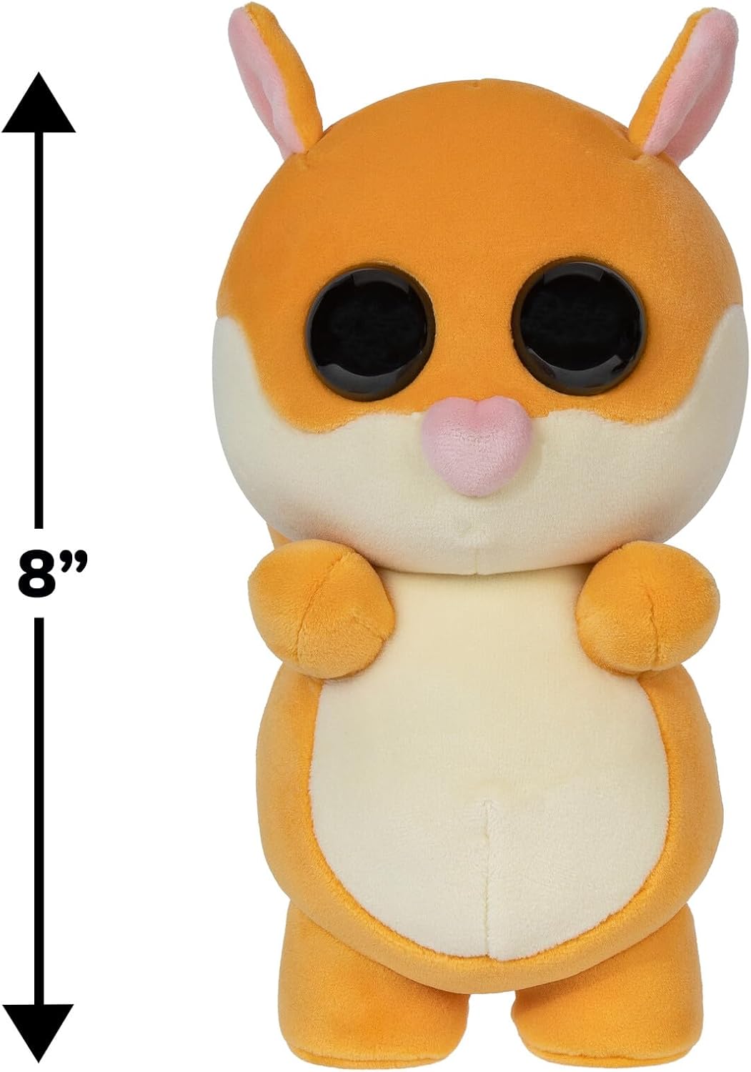 Adopt Me! Collector Plush - Red Squirrel - Series 2 - Ultra Rare in-Game Stylization Plush - Exclusive Virtual Item Code Included - Toys for Kids Featuring Your Favorite Pet, Ages 6+