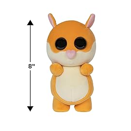 Adopt Me! Collector Plush - Red Squirrel - Series 2 - Ultra Rare in-Game Stylization Plush - Exclusive Virtual Item Code Included - Toys for Kids Featuring Your Favorite Pet, Ages 6+