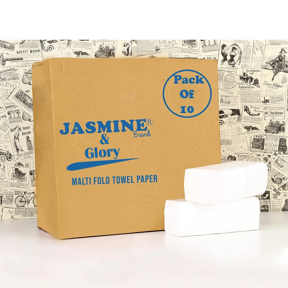 JASMINE & GLORY Multifold Paper Hand Towels (M Fold), 10 Packs, 150 Pulls/Pack (Total 1,500 Sheets) (B0BQR3P6Q4) Amazon Price History, Amazon Price Tracker