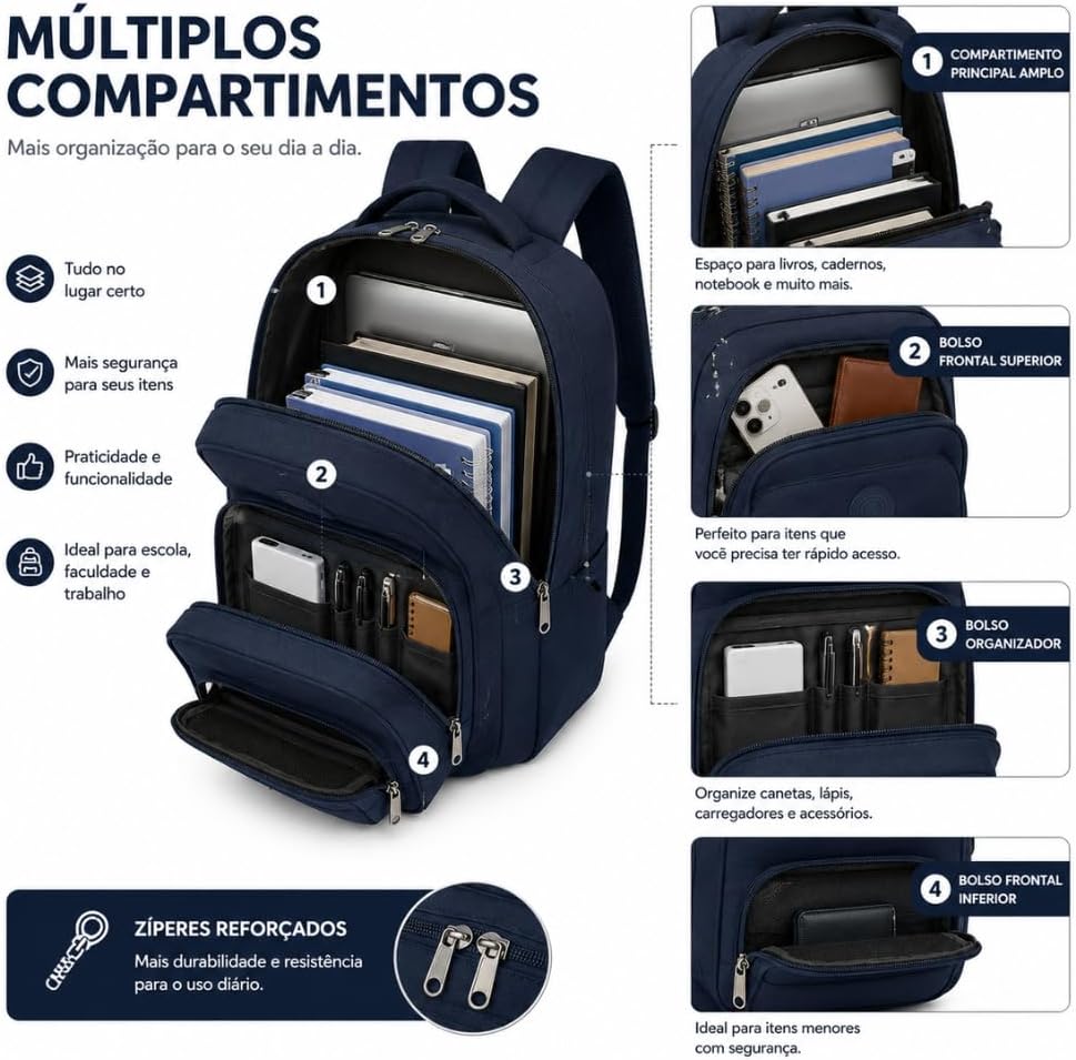 Mochila Escolar Infantil Kit Bolsa Grande De Costas Reforçada Com Lancheira Térmica e Estojo Box Impermeável Juvenil Adolescente Passeio Viagem Notebook Menina Menino Unissex Mochila Escolar Infantil Kit Bolsa Grande De Costas Reforçada Com Lancheira Térmica e Estojo Box Impermeável Juvenil Adolescente Passeio Viagem Notebook Menina Menino Unissex