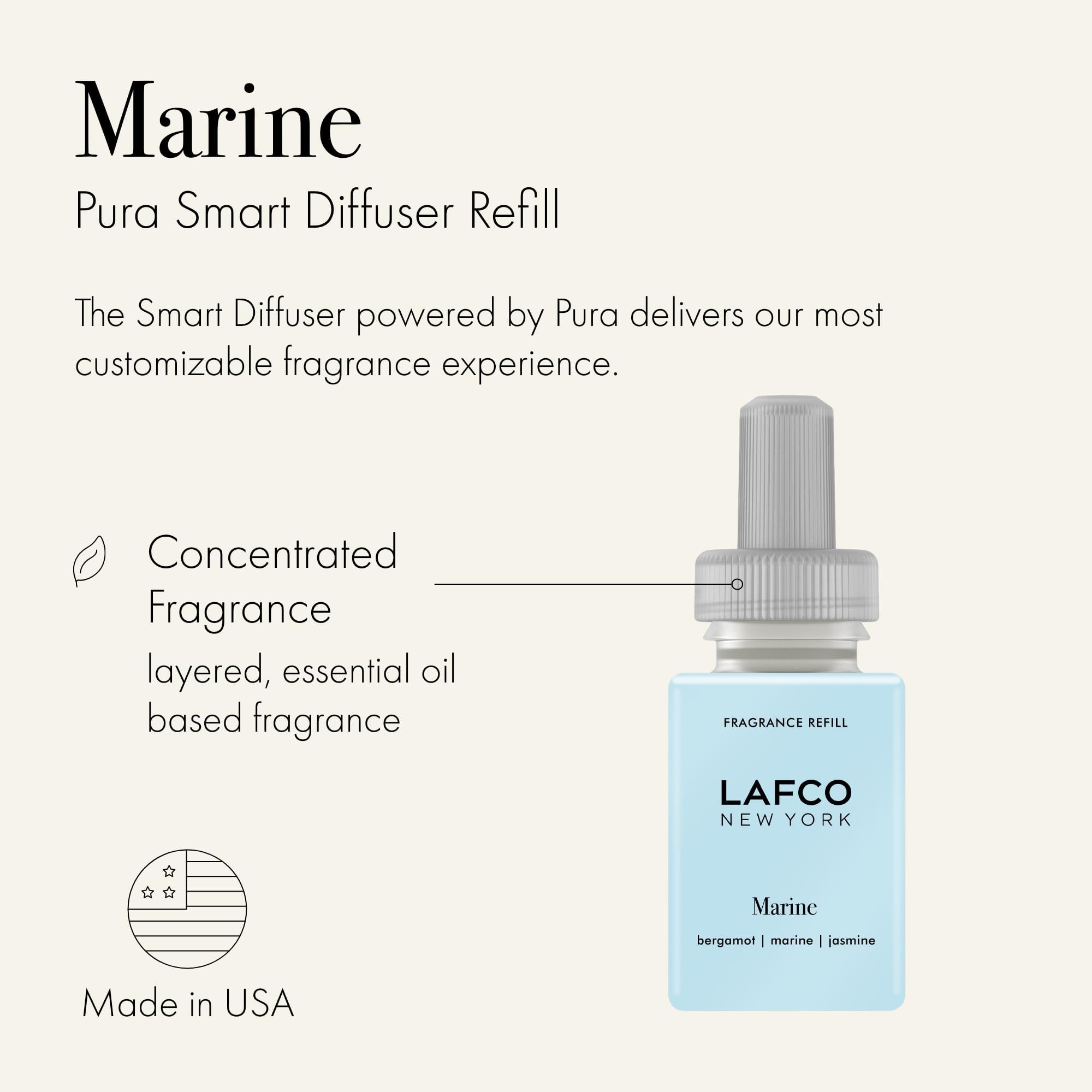 Amazon.com: LAFCO New York Pura Smart Device Refill, Marine - Pack 