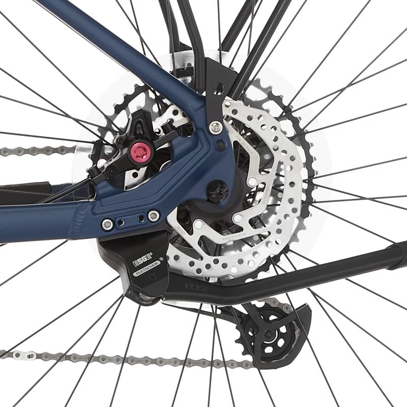 Fischer E-Bike Trekking VIATOR 8.0i, Elektrofahrrad für Damen und Herren, RH 45 cm, Mittelmotor 90 Nm, 36 V Akku Sport & Freizeit