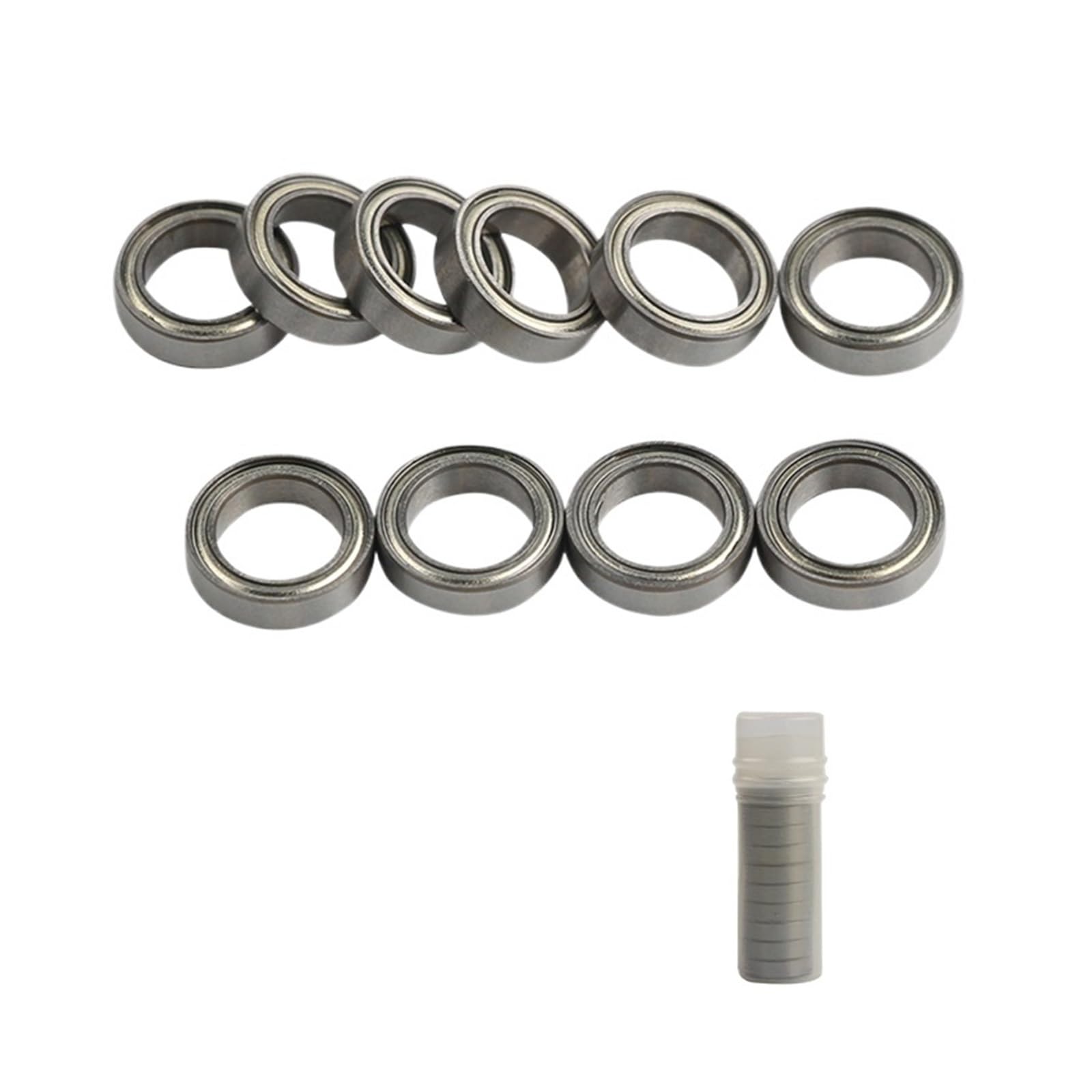 Cuscinetto a sfere schermato in metallo in acciaio 6700ZZ in miniatura, cuscinetto a rulli a parete sottile, 10 pezzi/lotto, 10x15x4 mm